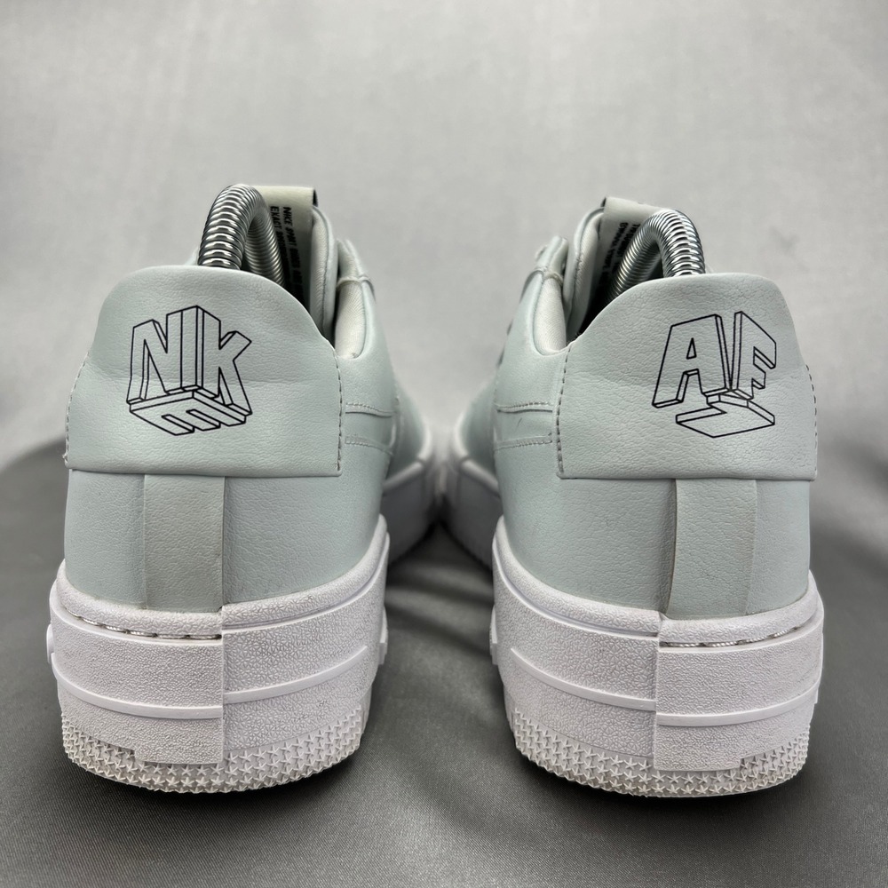 Nikeโ Air Force 1 Pixel Ghost Blue White Platform Sneakers CK6649-400 Womens 8.5 - Picture 7 of 14